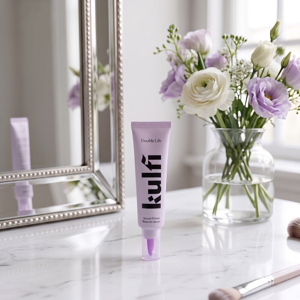 Kulfi Double Life Pore-Blurring Serum Primer Niacinamide Full Size 1 oz